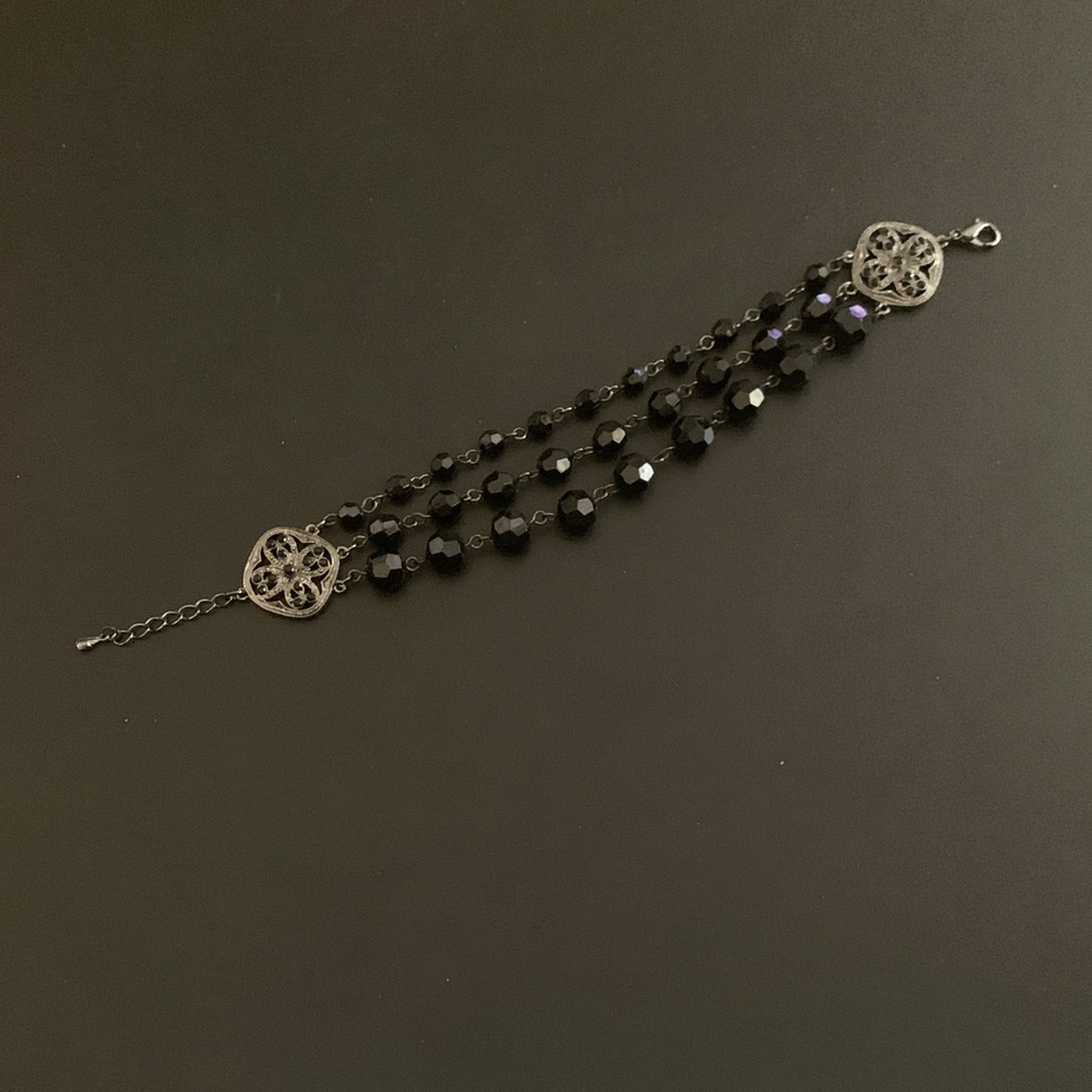 Jones New York Black Beaded Bracelet